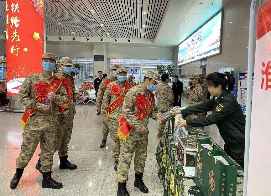 淮北市军供站完成2024年春季新兵运输保障任务(图2)